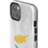 Cyprus Flag Distressed iPhone 15 Impact Case