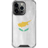 Cyprus Flag Distressed iPhone 15 Pro Clear Case