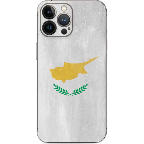 Cyprus Flag Distressed iPhone 14 Pro Max Skin