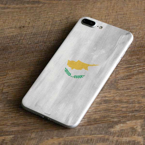 Cyprus Flag Distressed iPhone 7 Plus Skin