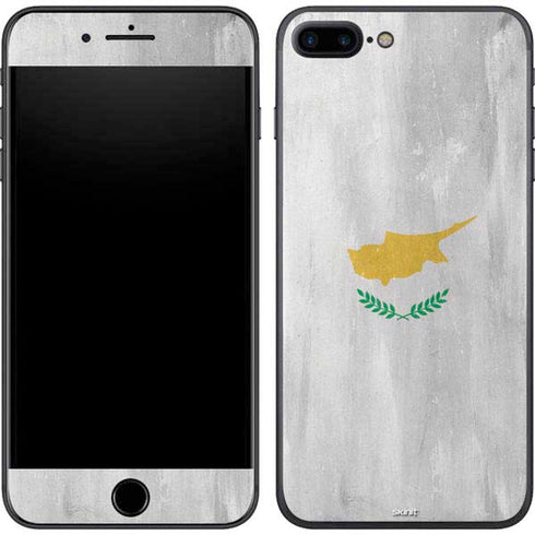 Cyprus Flag Distressed iPhone 8 Plus Skin