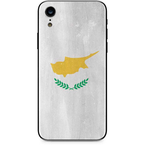 Cyprus Flag Distressed iPhone XR Skin