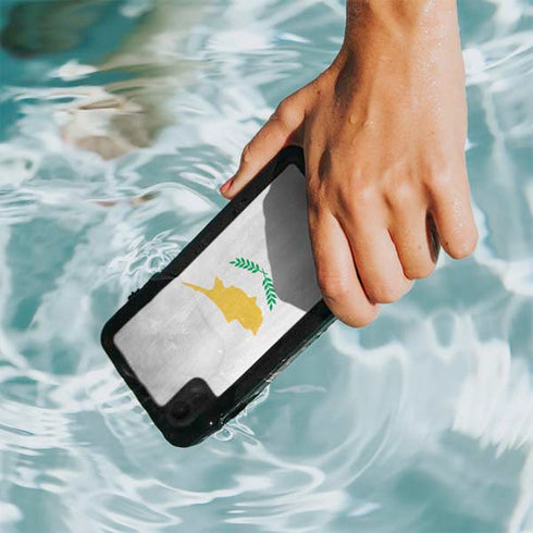 Cyprus Flag Distressed iPhone XR Waterproof Case