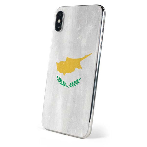 Cyprus Flag Distressed iPhone XS Max Skin