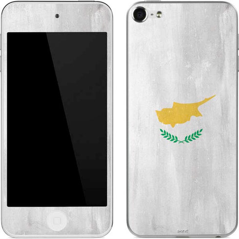 Cyprus Flag Distressed Apple iPod Skin