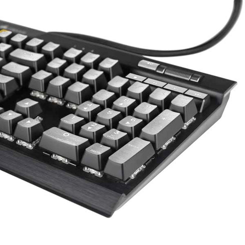 Cyprus Flag Distressed K95 RGB PLATINUM Mechanical Gaming Keyboard Skin