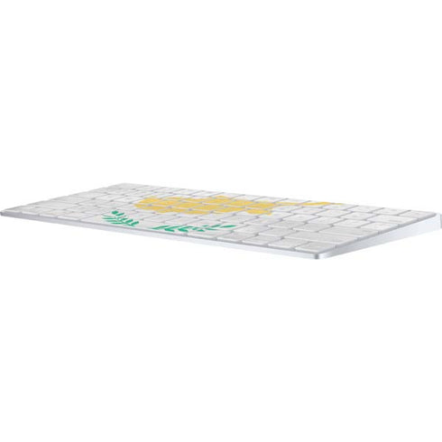 Cyprus Flag Distressed Magic Keyboard Skin