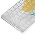 Cyprus Flag Distressed Magic Keyboard Skin