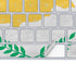 Cyprus Flag Distressed Magic Keyboard Skin