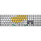 Cyprus Flag Distressed Magic Keyboard with Numeric Keypad Skin