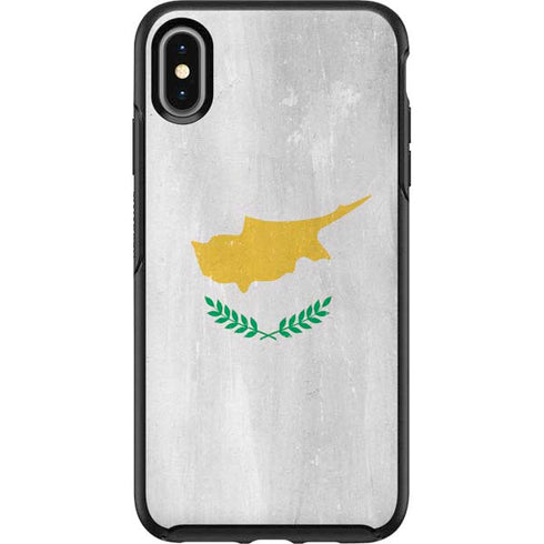 Cyprus Flag Distressed Otterbox Symmetry iPhone Skin