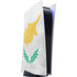 Cyprus Flag Distressed PS5 Digital Edition Console Skin