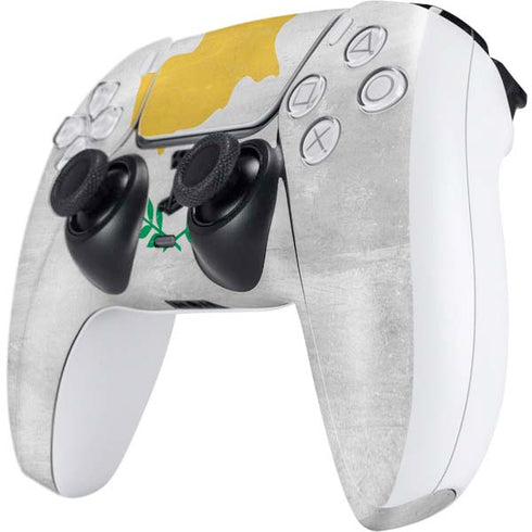 Cyprus Flag Distressed PS5 Controller Skin