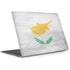 Cyprus Flag Distressed Surface Laptop 2 Skin