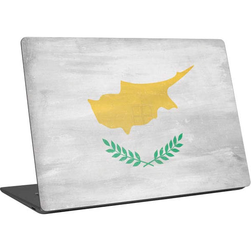 Cyprus Flag Distressed Surface Laptop 4 15in Skin
