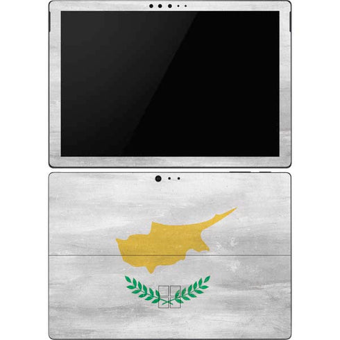Cyprus Flag Distressed Surface Pro 6 Skin