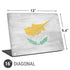 Cyprus Flag Distressed Universal Laptop 16in (13 x 9.4in) Skin