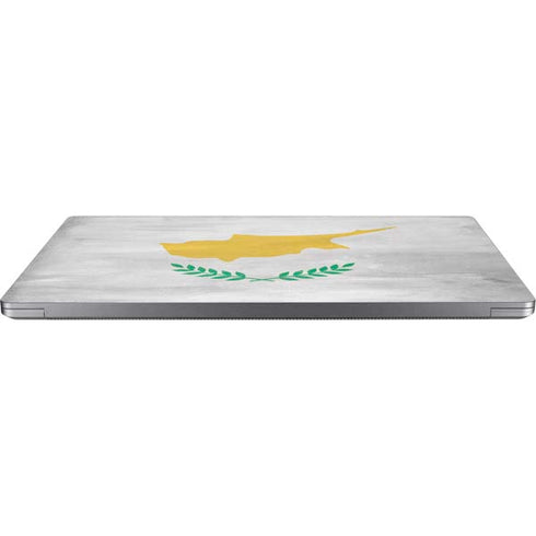 Cyprus Flag Distressed Universal Laptop 17in (13.8 x 10in) Skin