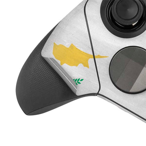 Cyprus Flag Distressed Xbox Elite Wireless Controller Series 2 Skin