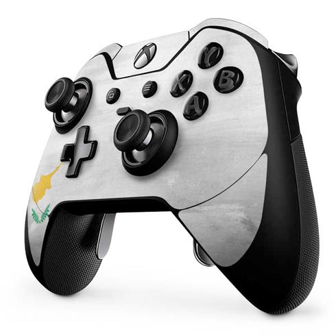 Cyprus Flag Distressed Xbox One Elite Controller Skin