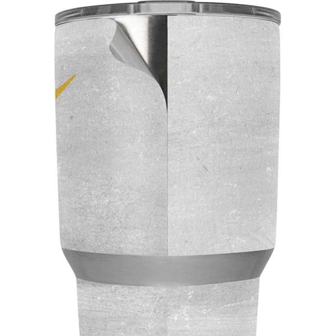 Cyprus Flag Distressed Yeti 30oz Rambler Tumbler Skin