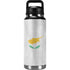 Cyprus Flag Distressed YETI Rambler 36oz Bottle Skin