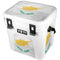 Cyprus Flag Distressed YETI Roadie 24 Hard Cooler Skin