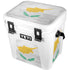 Cyprus Flag Distressed YETI Roadie 24 Hard Cooler Skin