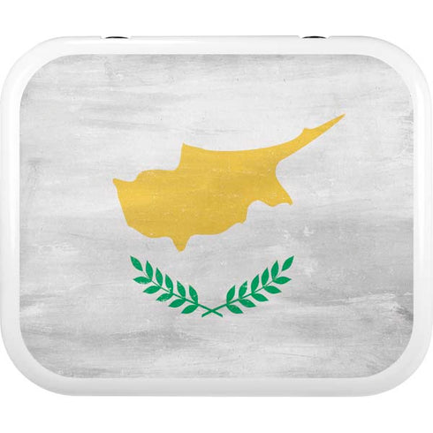 Cyprus Flag Distressed YETI Roadie 24 Hard Cooler Skin