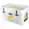 Cyprus Flag Distressed YETI Tundra 45 Hard Cooler Skin