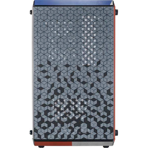 Czech Republic Flag Distressed Cooler Master MasterBox Q300L Mini Tower Skin