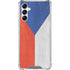 Czech Republic Flag Distressed Galaxy A15 5G Clear Case