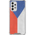 Czech Republic Flag Distressed Galaxy A33 5G Clear Case