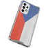 Czech Republic Flag Distressed Galaxy A33 5G Clear Case