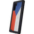 Czech Republic Flag Distressed Galaxy Note 10 Waterproof Case