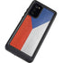 Czech Republic Flag Distressed Galaxy Note20 5G Waterproof Case