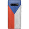 Czech Republic Flag Distressed Galaxy S10 Plus Skin