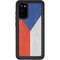 Czech Republic Flag Distressed Galaxy S20 Waterproof Case