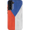 Czech Republic Flag Distressed Galaxy S22 Plus Pro Case