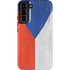 Czech Republic Flag Distressed Galaxy S22 Plus Pro Case