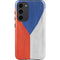 Czech Republic Flag Distressed Galaxy S23 Plus Pro Case