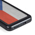 Czech Republic Flag Distressed Galaxy S23 Plus Waterproof Case
