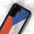 Czech Republic Flag Distressed Galaxy S23 Plus Waterproof Case