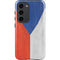 Czech Republic Flag Distressed Galaxy S23 Pro Case