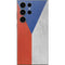 Czech Republic Flag Distressed Galaxy S23 Ultra Skin
