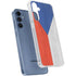 Czech Republic Flag Distressed Galaxy S24 Clear Case