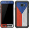 Czech Republic Flag Distressed Galaxy S7 Active Skin
