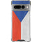 Czech Republic Flag Distressed Google Pixel 7 Pro Clear Case