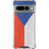 Czech Republic Flag Distressed Google Pixel 7 Pro Clear Case