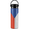 Czech Republic Flag Distressed Hydro Flask 20oz Wide Mouth Skin